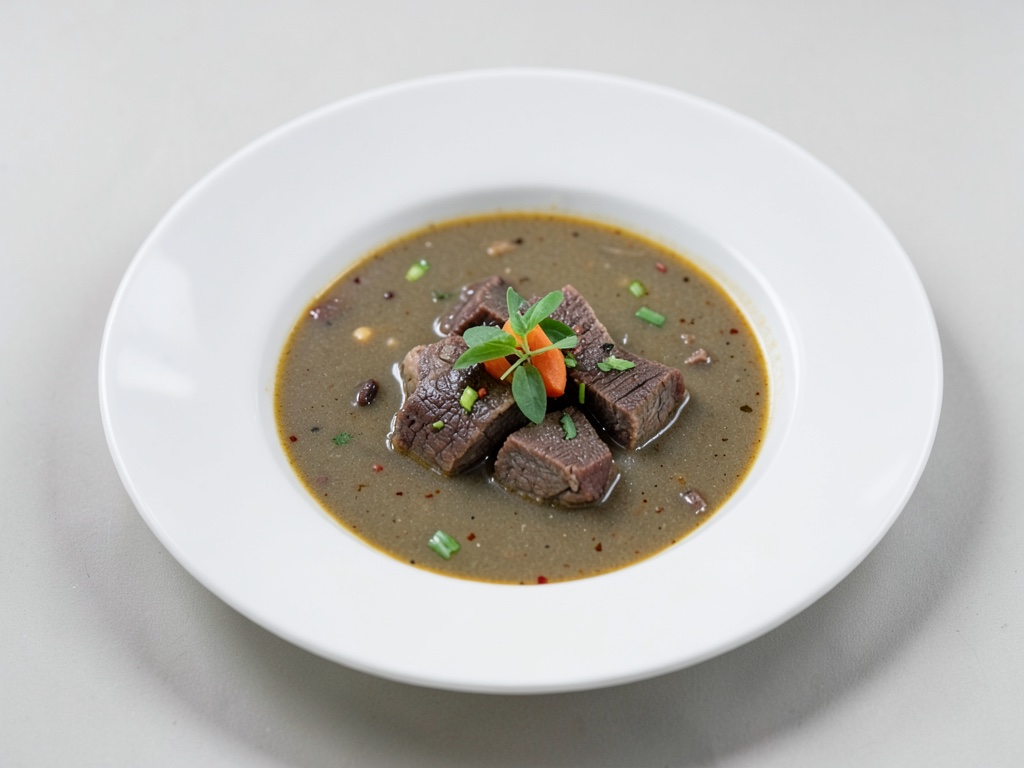 Zuppa di manzo fatta in casa