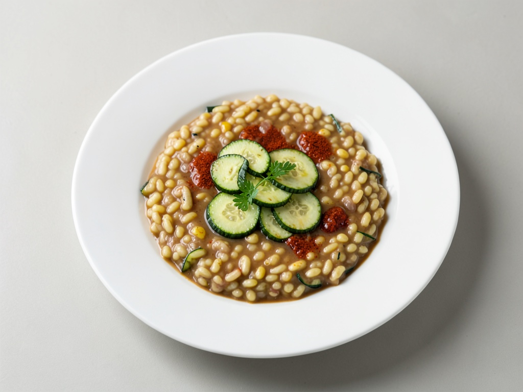 Risotto di Zucchine allo Zafferano