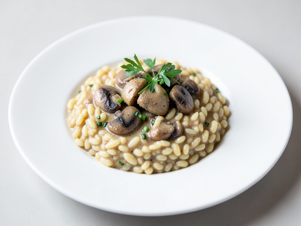 Risotto cremoso ai funghi