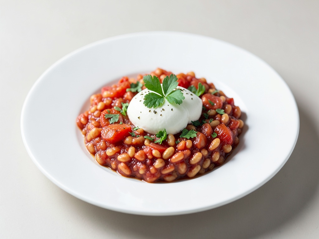 Risotto al pomodoro con mozzarella