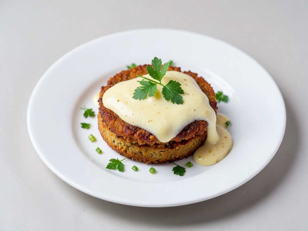 Rosti croccante con Gruyère fuso