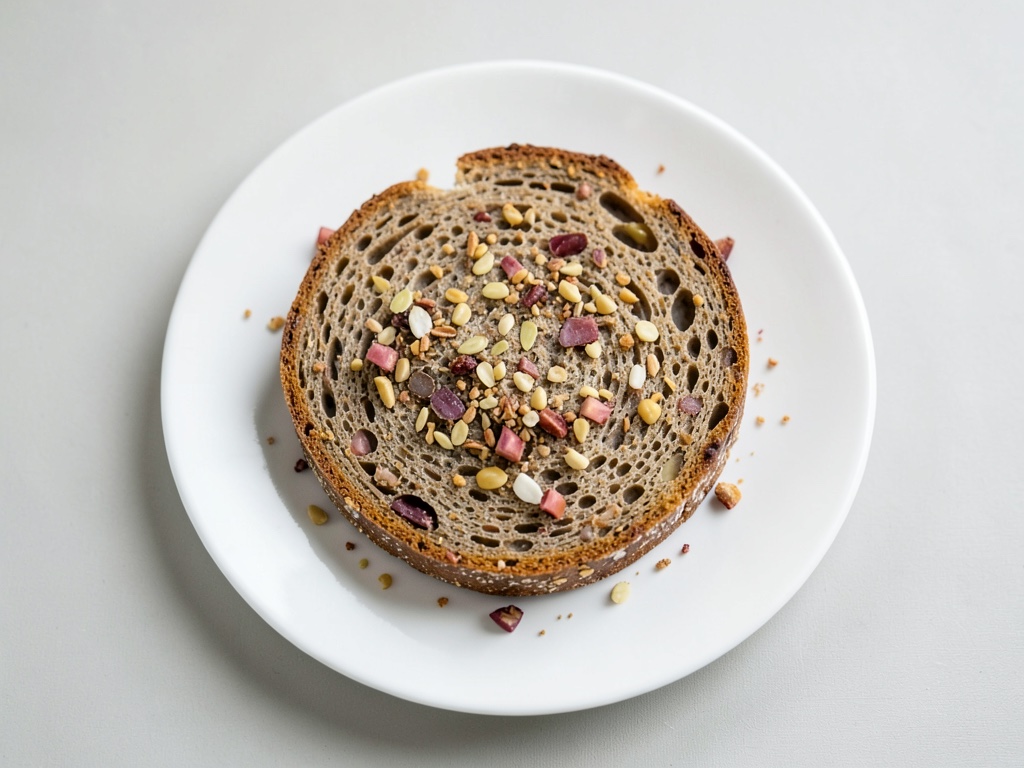 Pane croccante di segale integrale