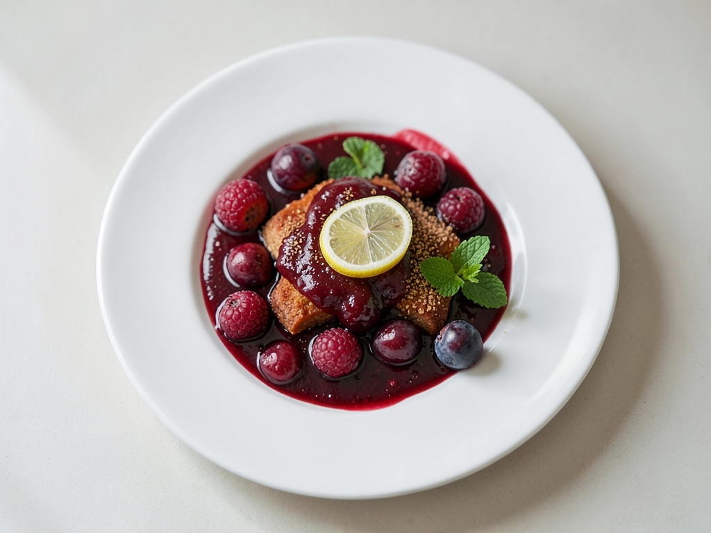 Mermelada removida de fresas frescas