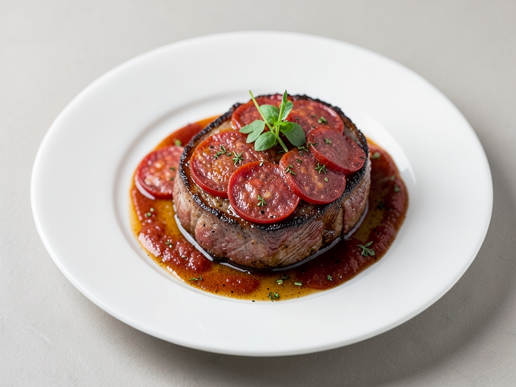 Rotolo di maiale con peperoni