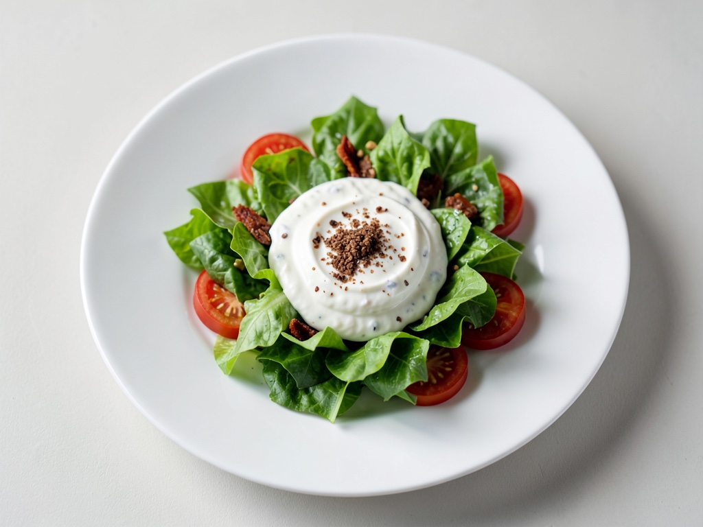 Salade romaine au roquefort
