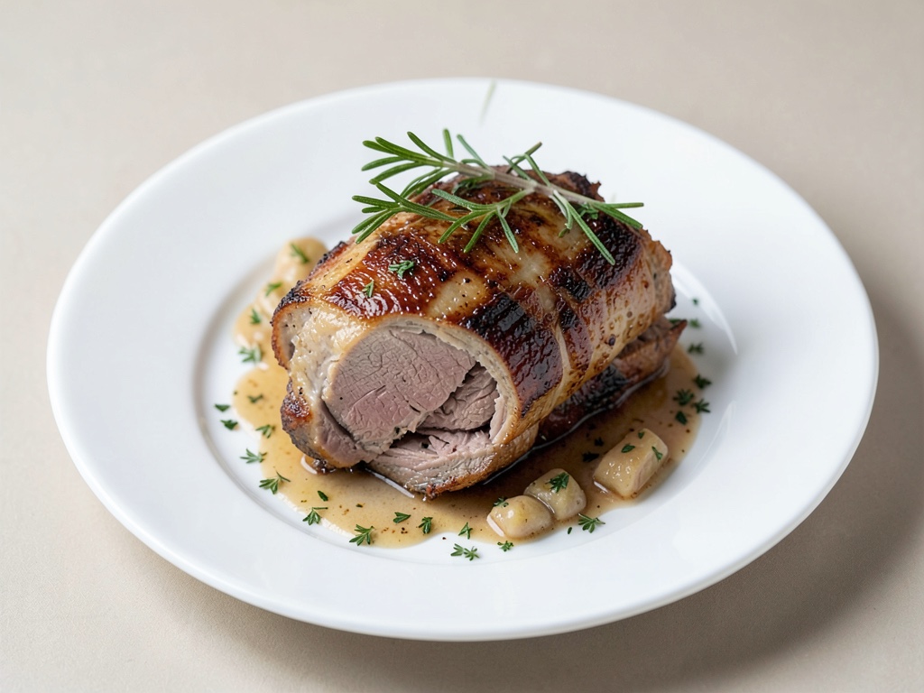 Agneau aux pieds de mouton au romarin
