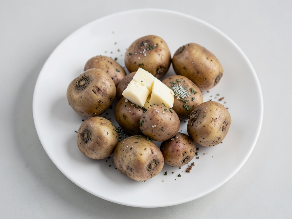 Rosmarino Patate a Fiore Croccanti