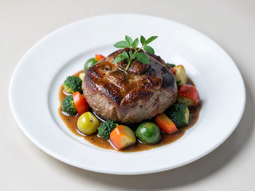 Brasato con verdure