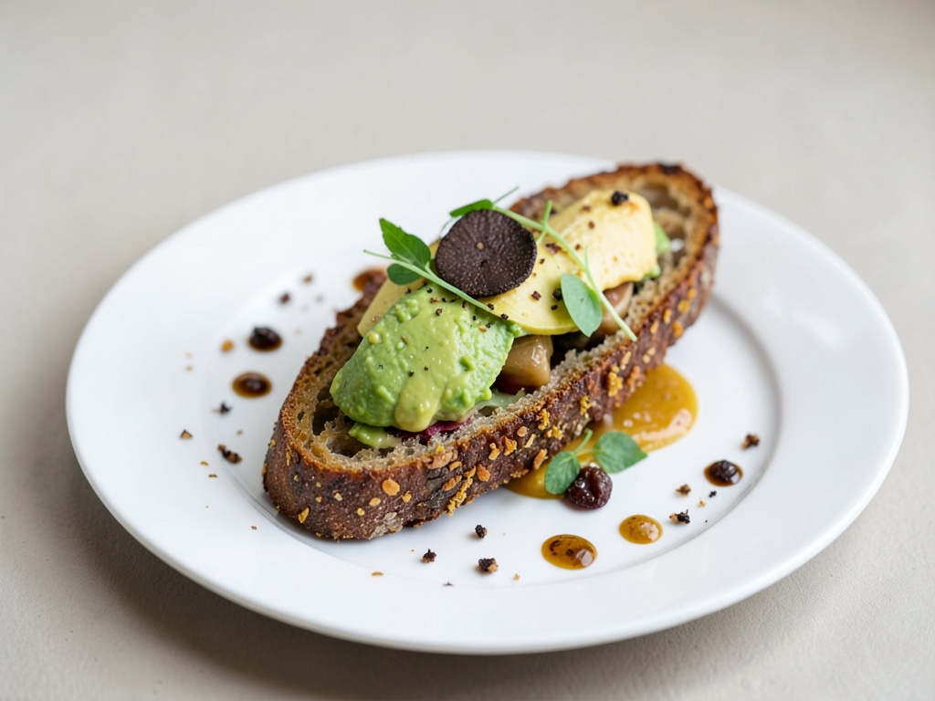 Knuspriges Ciabatta mit Avocado und Kalahari-Trüffel