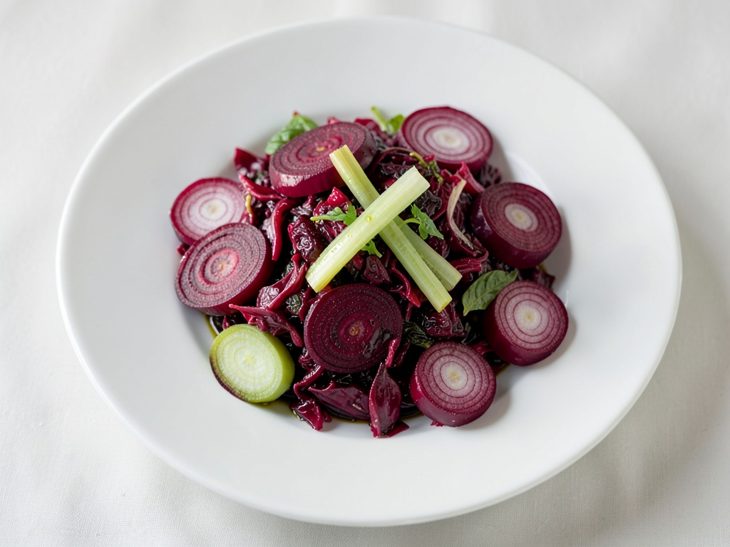 Insalata di barbabietola e cipolla