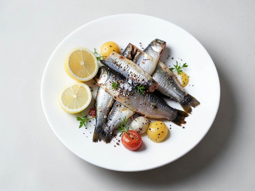 Sardine con marinata al limone e coriandolo