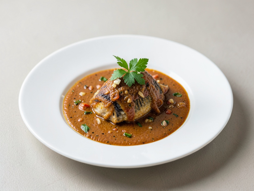 Curry di pesce rosso