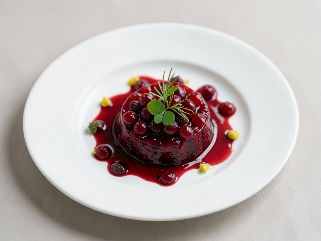 Gelatina fruttata di ribes rosso