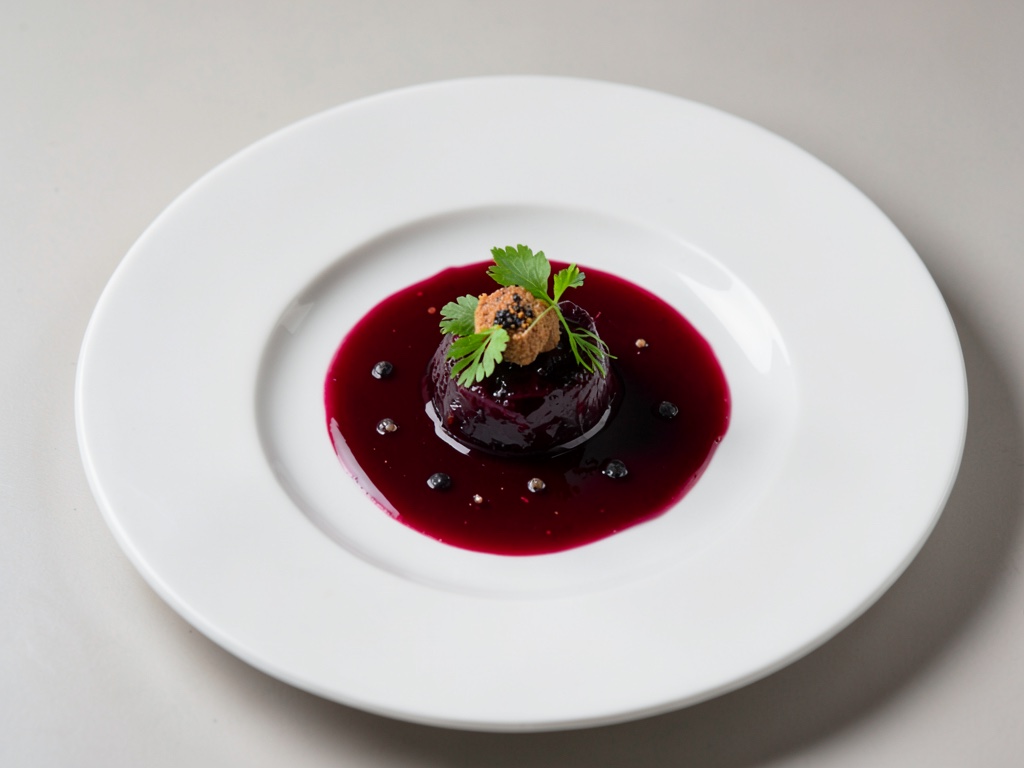 Gelè alla frutta con uve rosse
