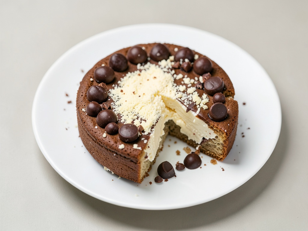 Pastoso pastel de vino tinto con glaseado de bayas