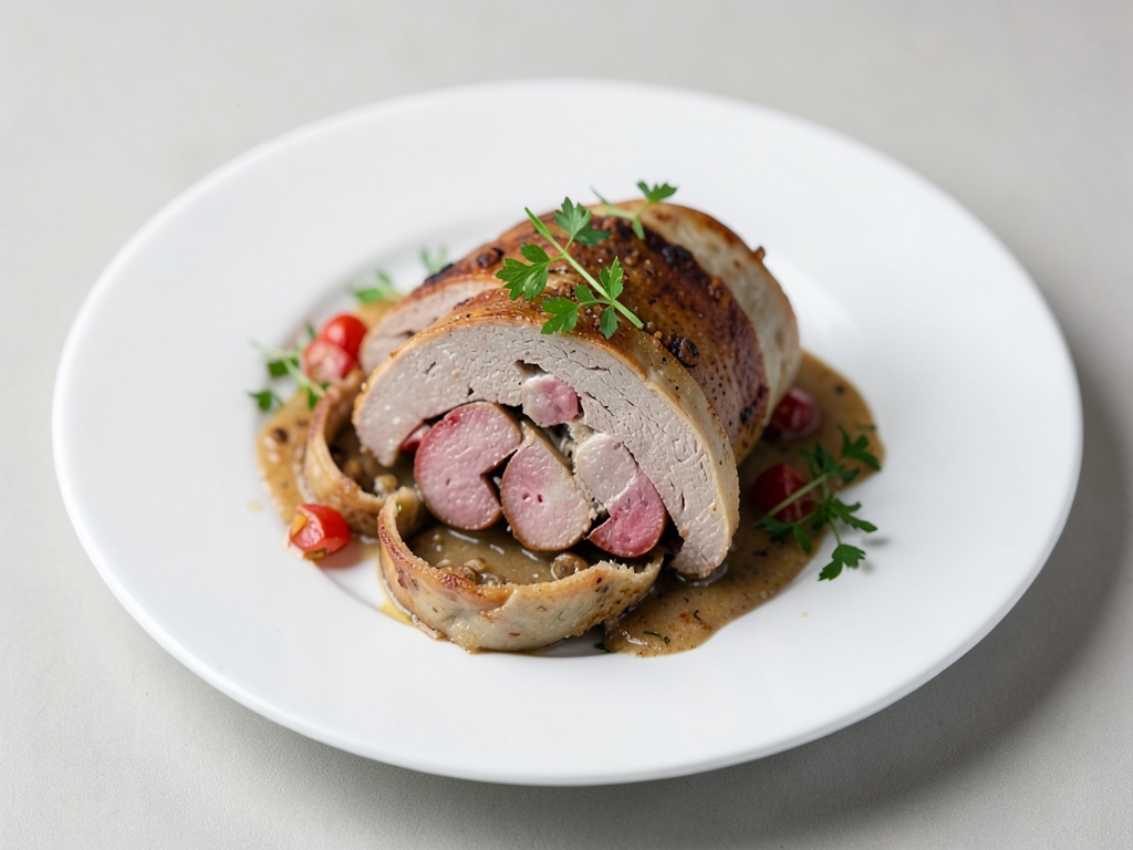 Involtini di manzo ripieni di salsiccia