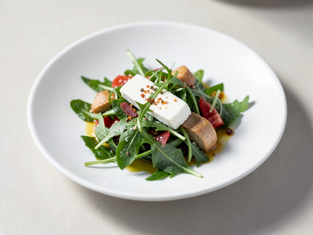 Insalata di Rucola con Halloumi