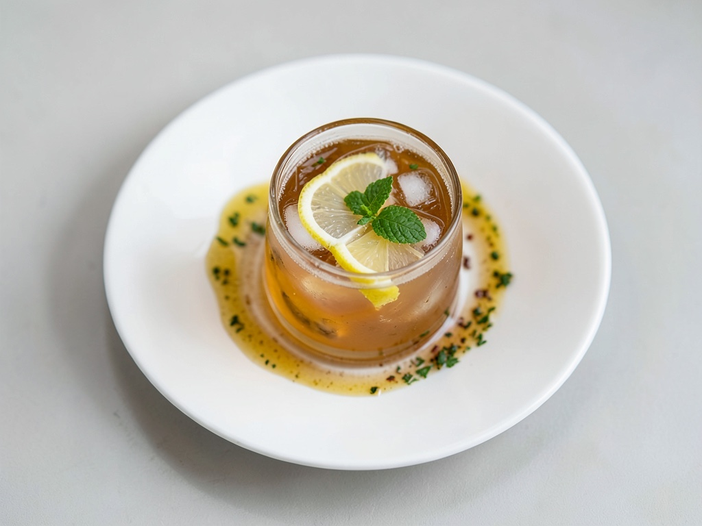Erfrischender Rum Sour Cocktail