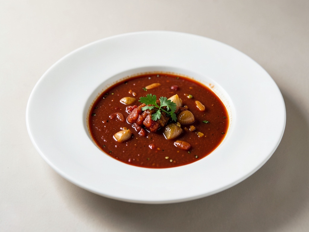 Sopa clásica de borscht rusa