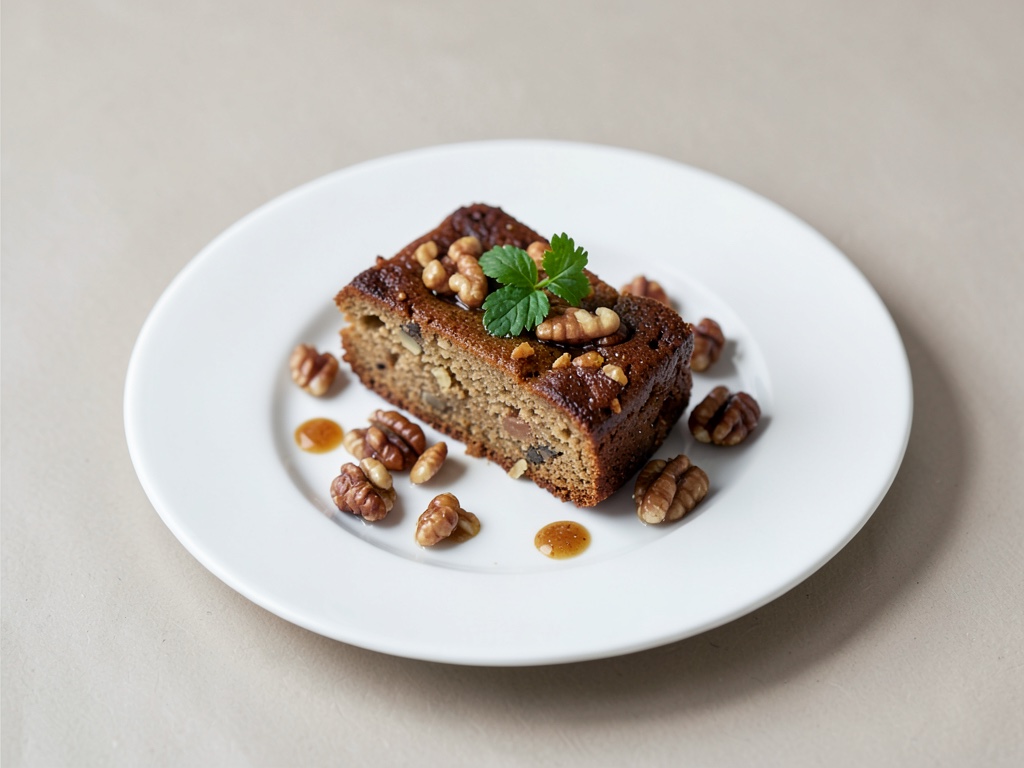 Saftige Lebkuchen mit Walnüssen