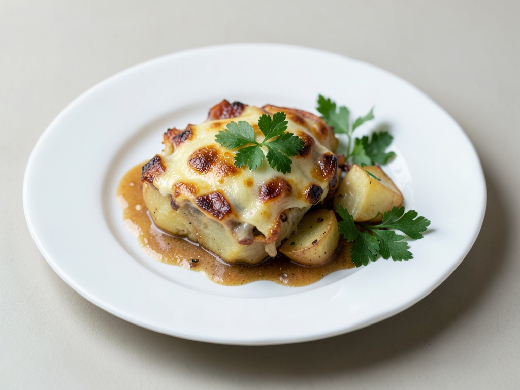 Saftiger Kartoffelauflauf