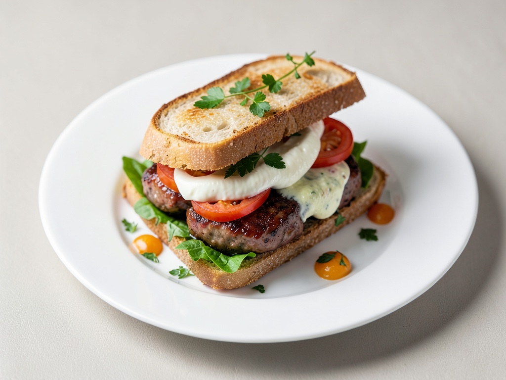 Witziges Monster-Sandwich