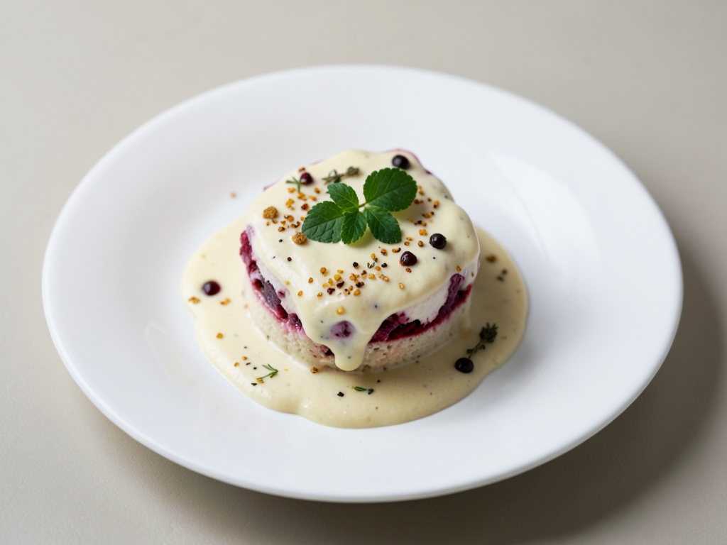 Parfait cremoso alla calendula