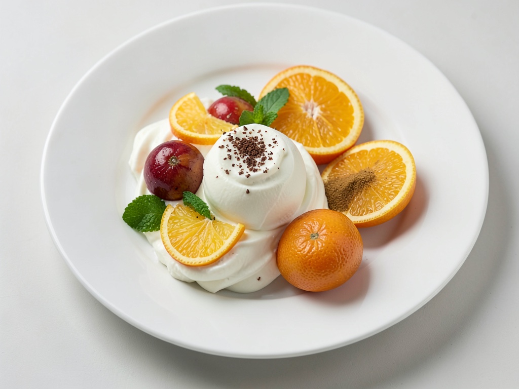 Dessert alla crema di arance