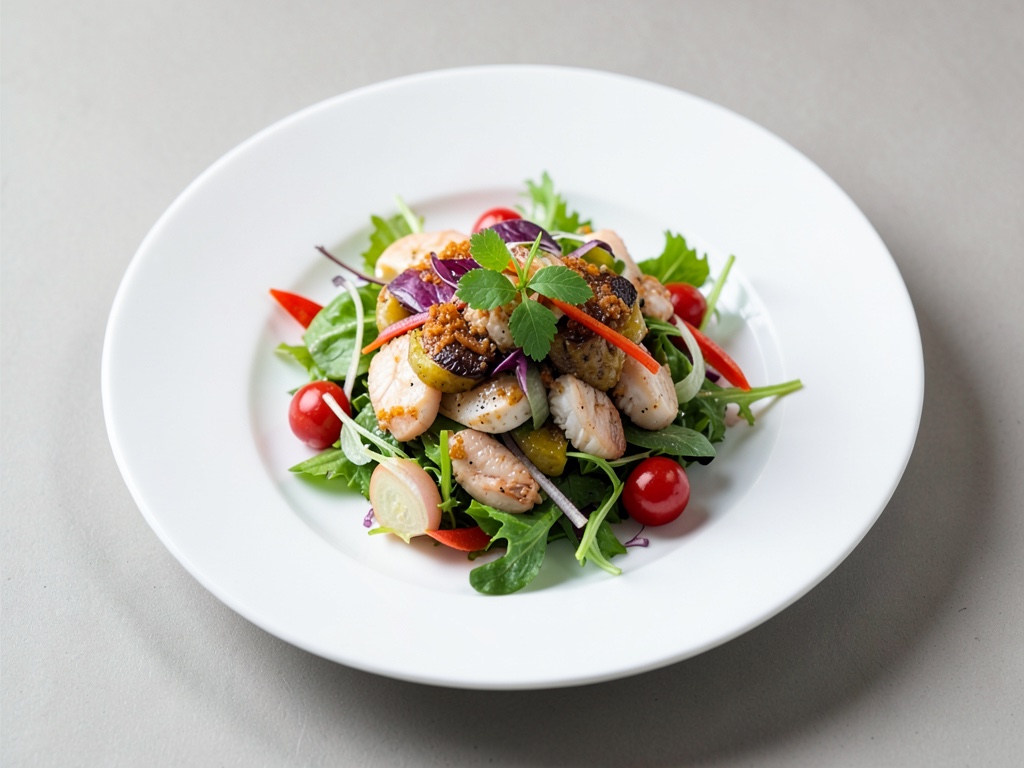 Insalata fresca di frutti di mare