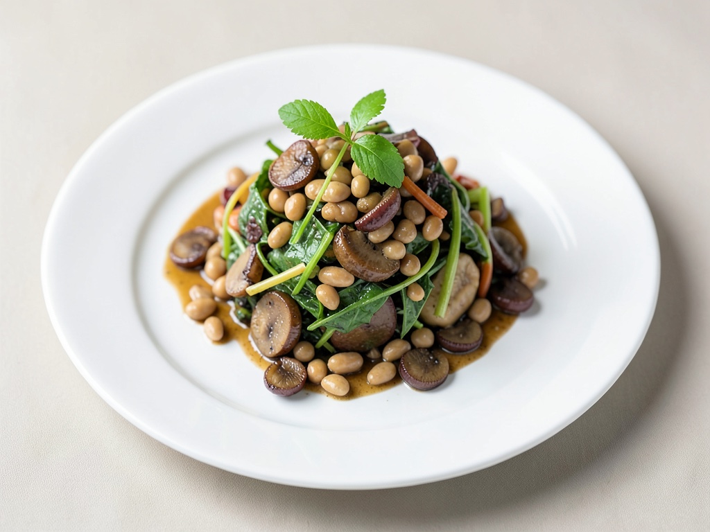 Insalata di Fagiolini e Finferli