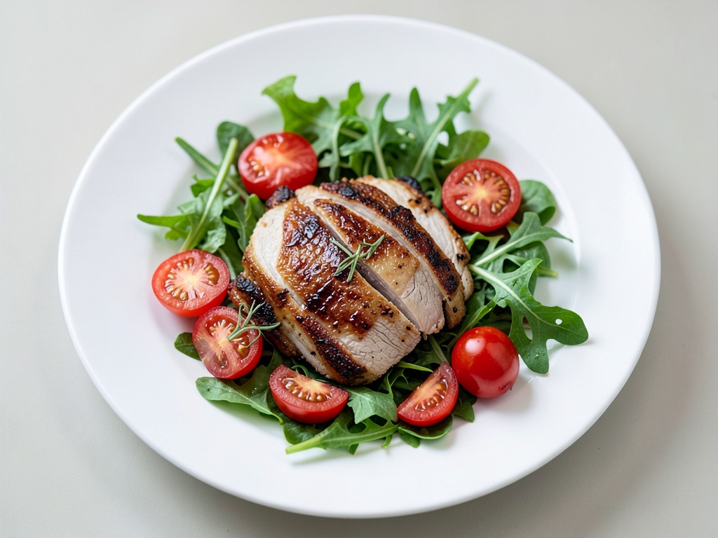 Insalata di pollo croccante