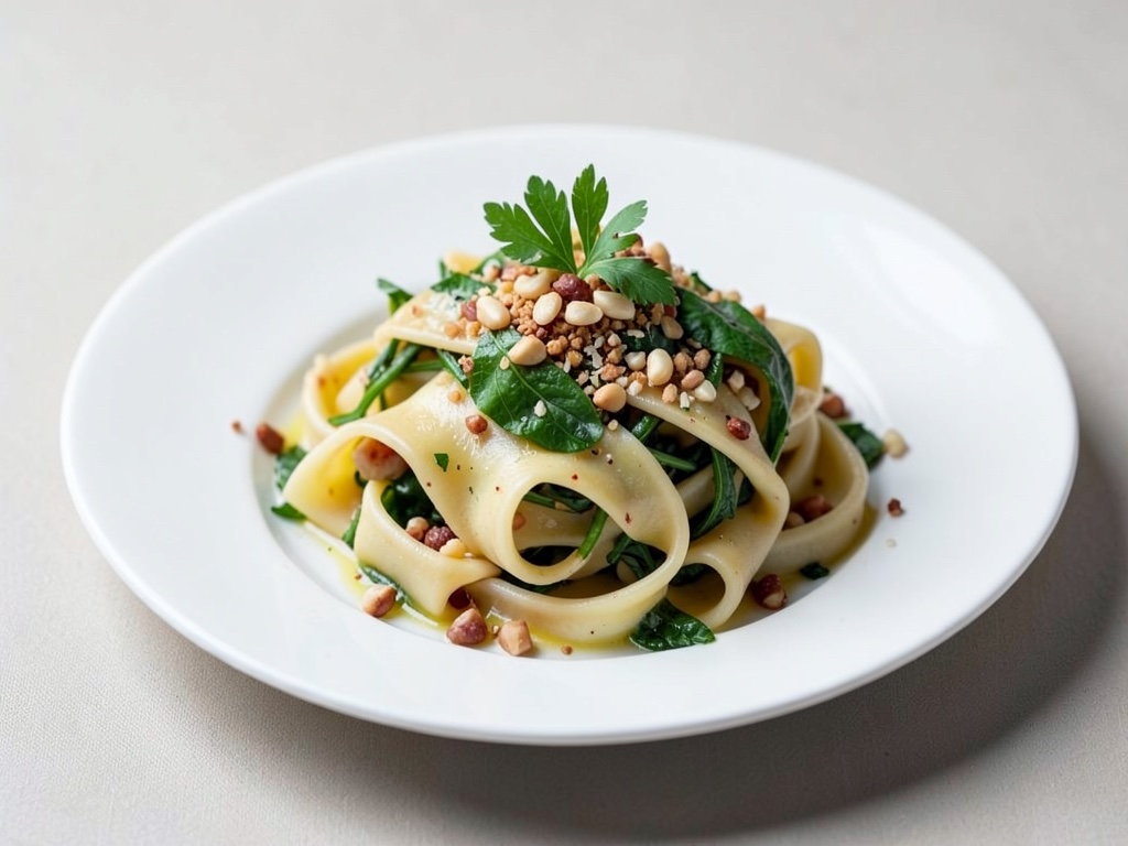 Insalata fresca di tortellini con pinoli