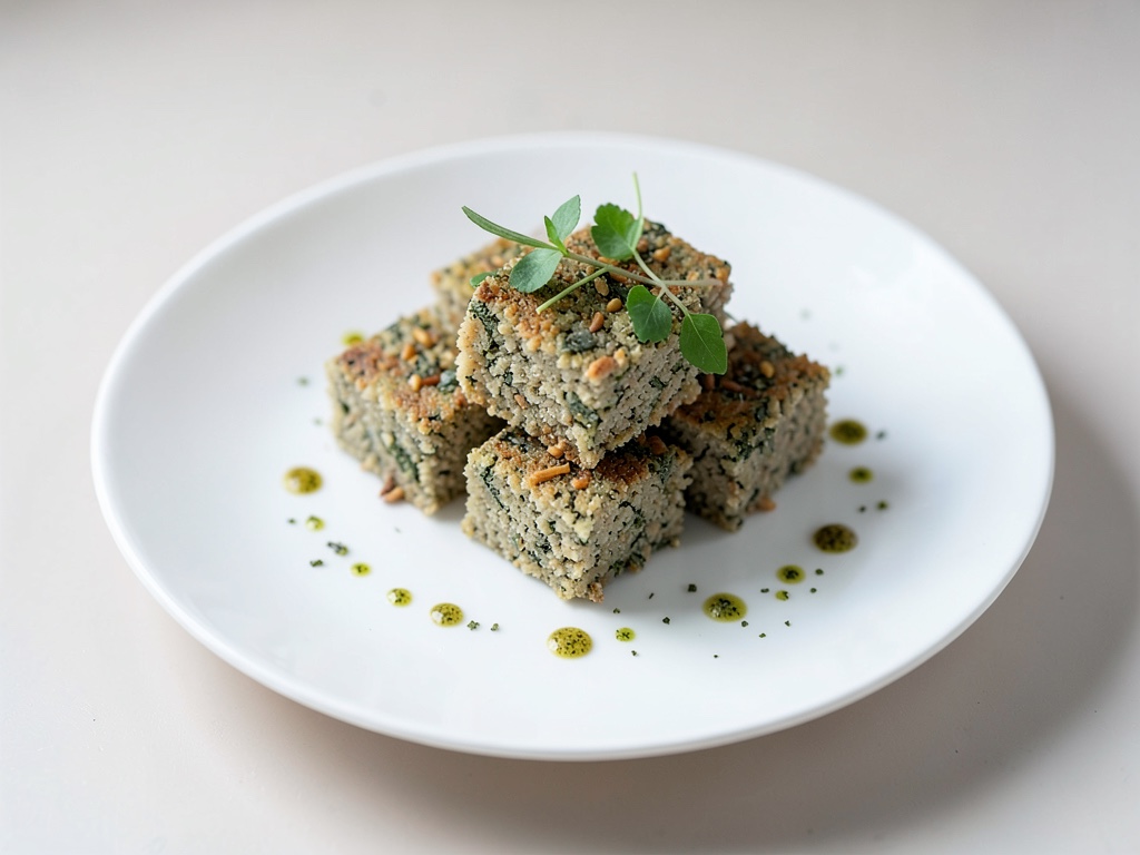 Dadi di Polenta Croccanti alla Salvia