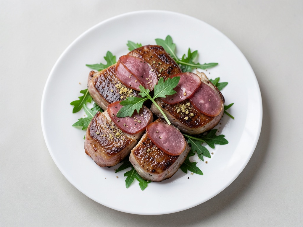 Rotelle di pollo croccanti con prosciutto e salvia