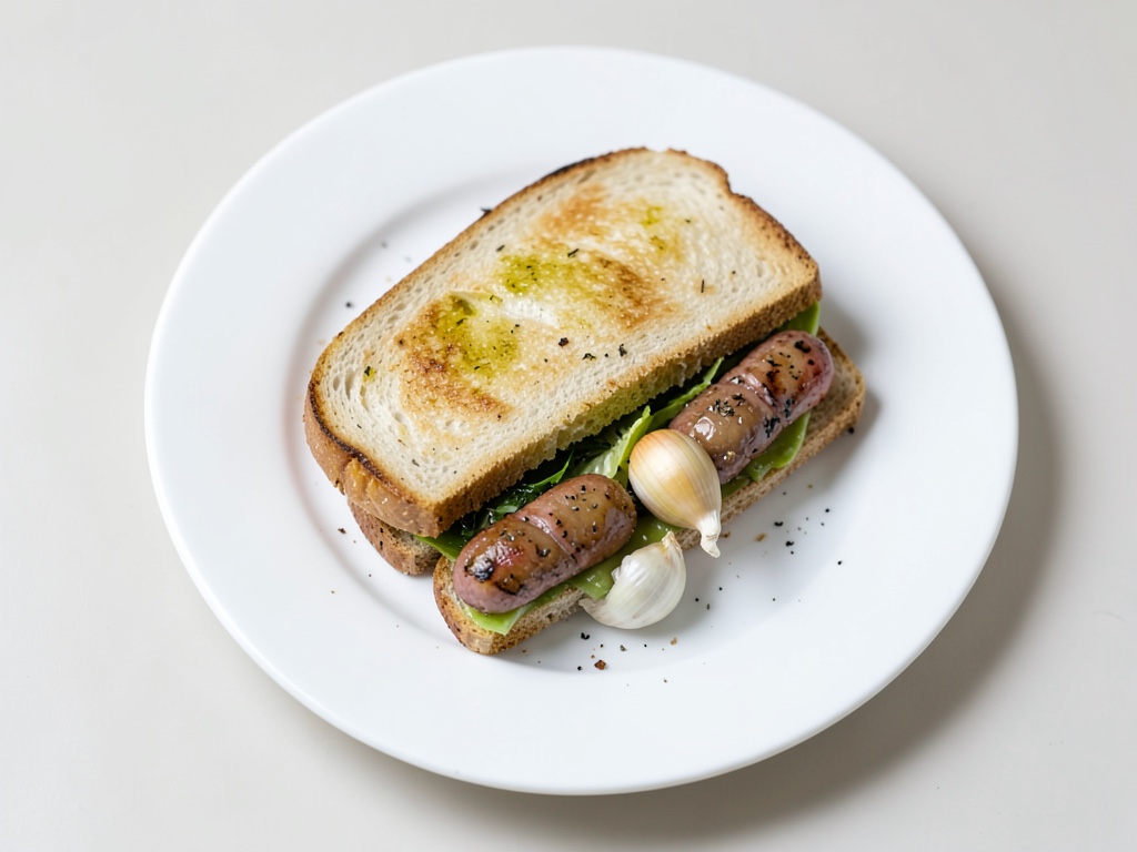Flusskrebs-Sandwich