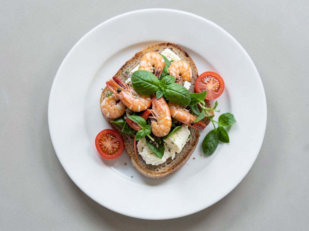 Sandwich insalata gamberi