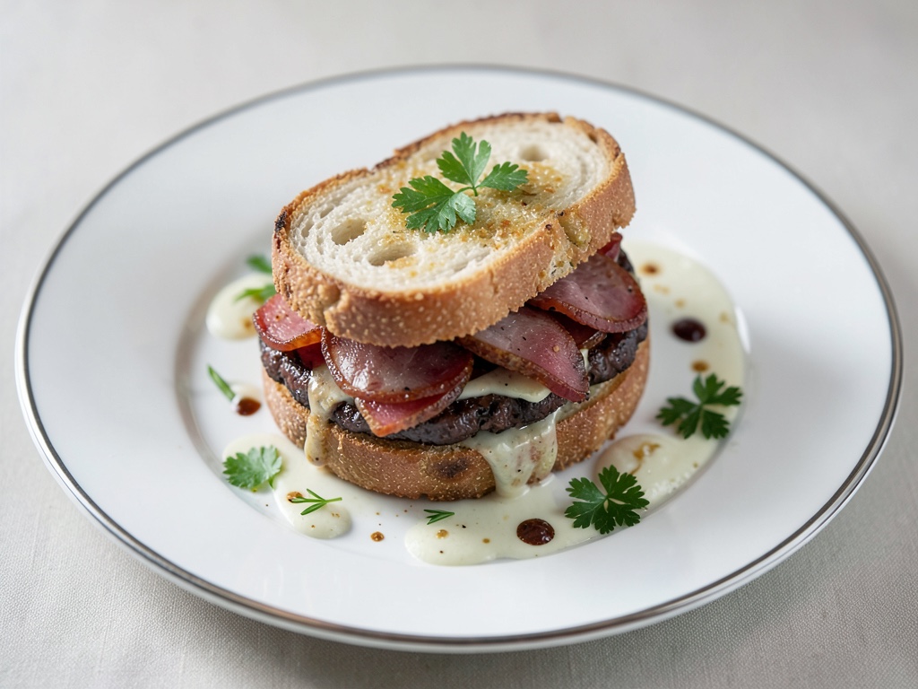 Sandwich croccante al pastrami