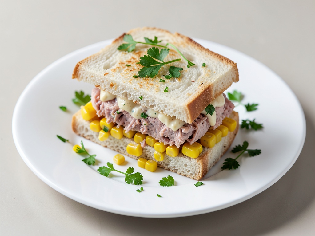 Sandwich al tonno e mais