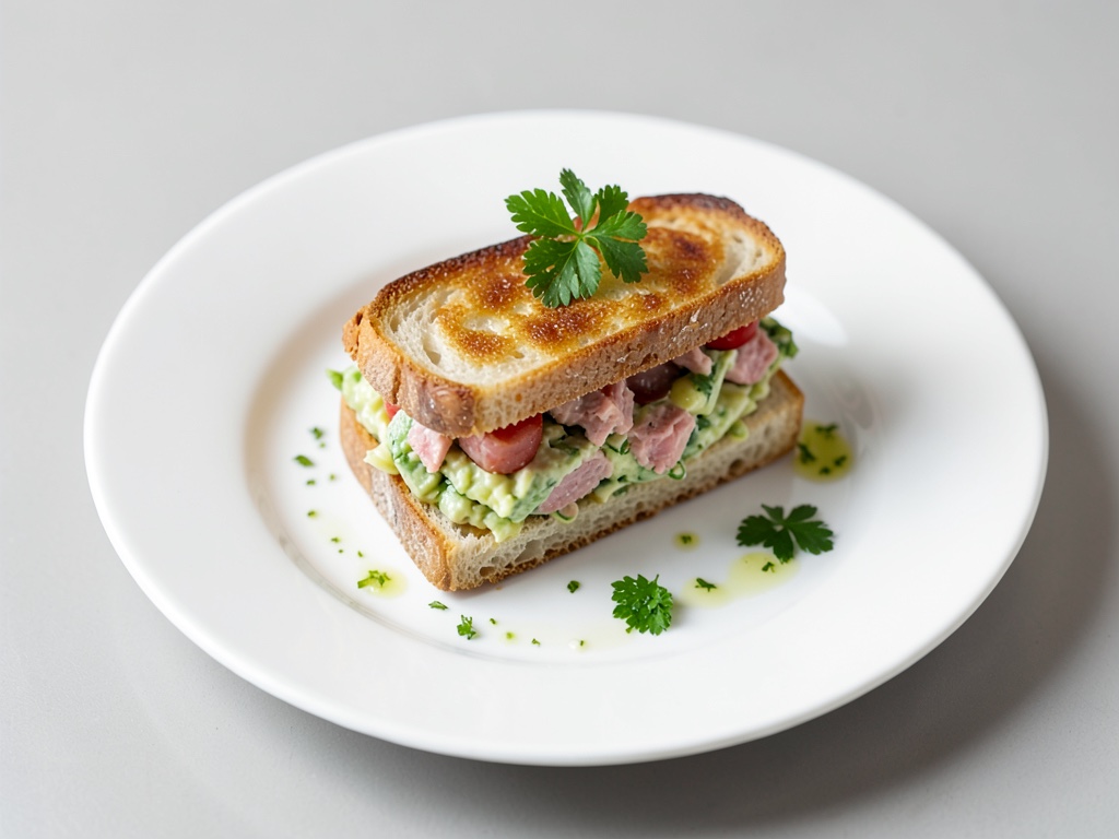 Sandwich con insalata di tonno