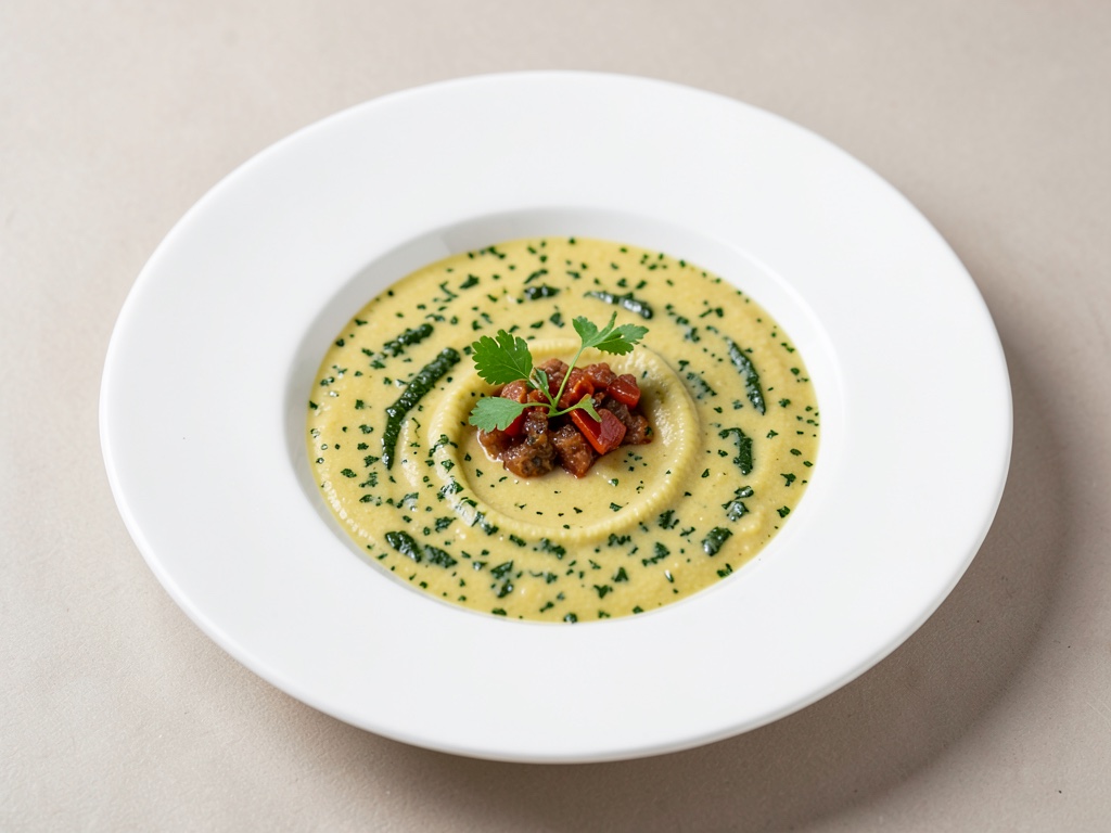 Zuppa cremosa di acetosa
