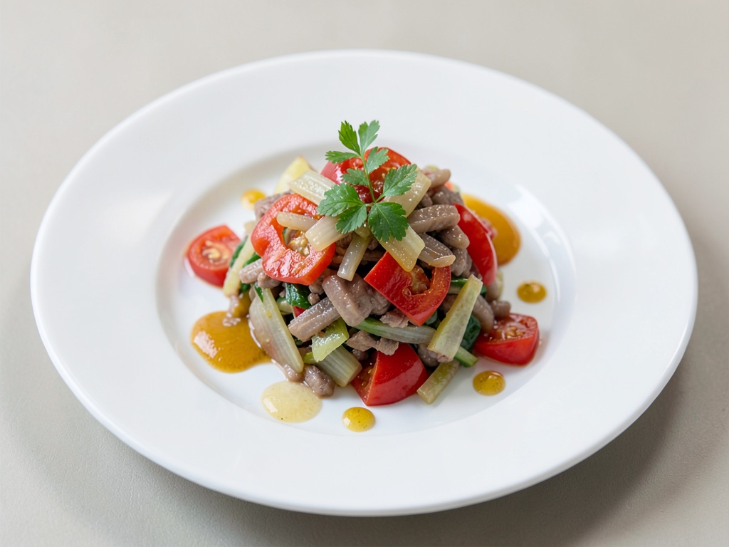 Insalata di crauti e peperoni