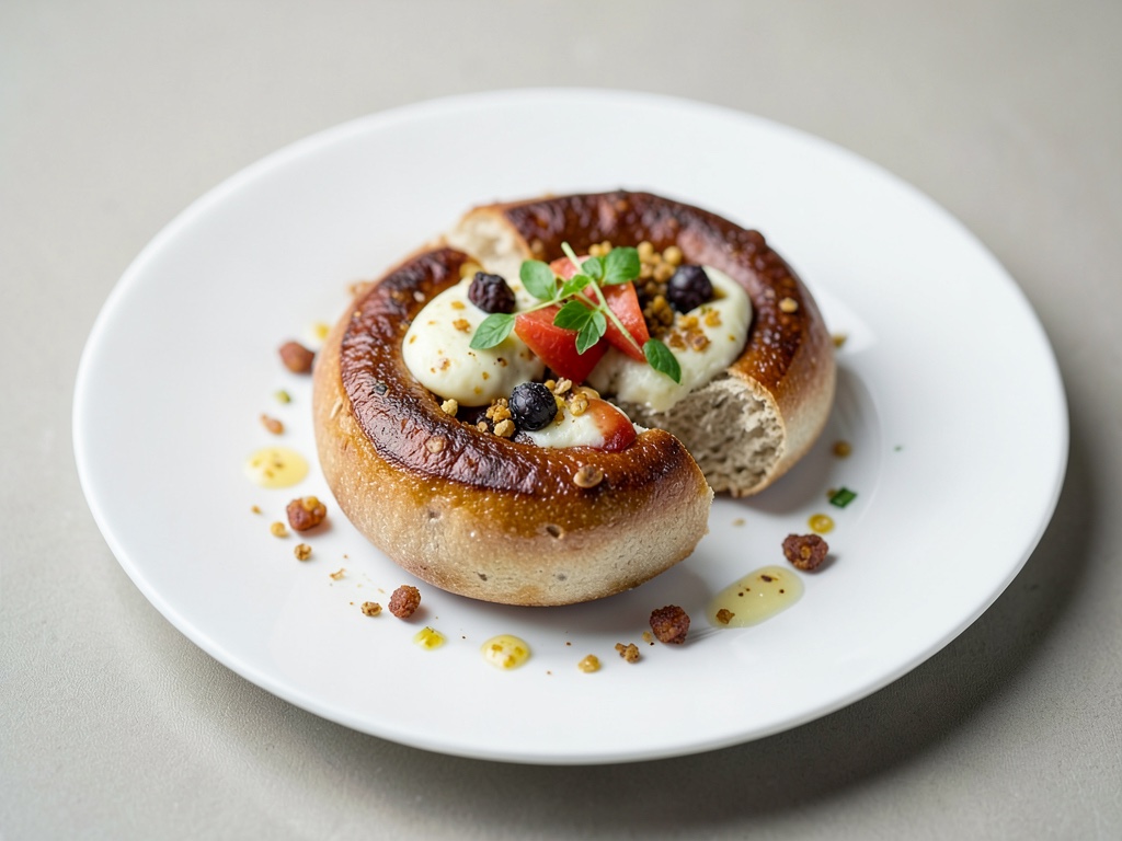 Bagel al lievito madre
