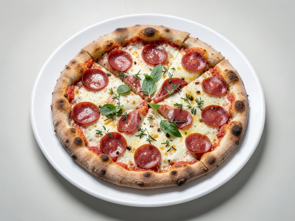 Pizza all'avocado e Scamorza