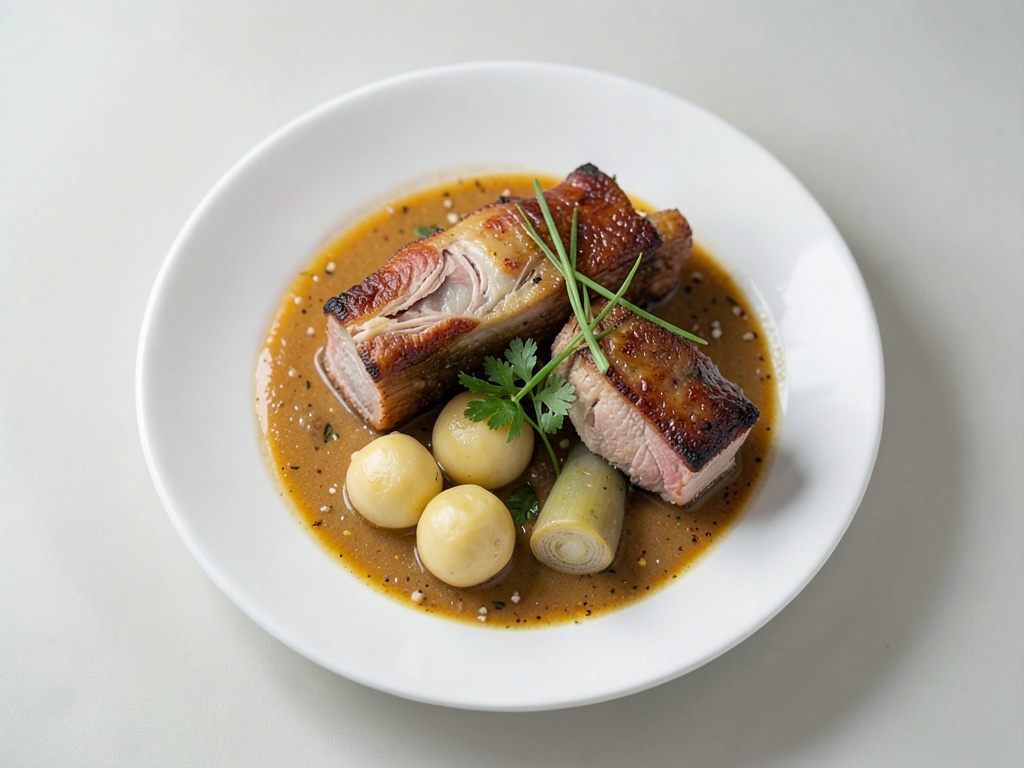 Zupfige Ananassuppe mit Kichererbsen