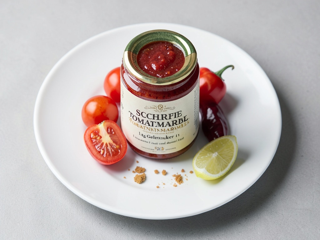 Confiture de tomates épicée