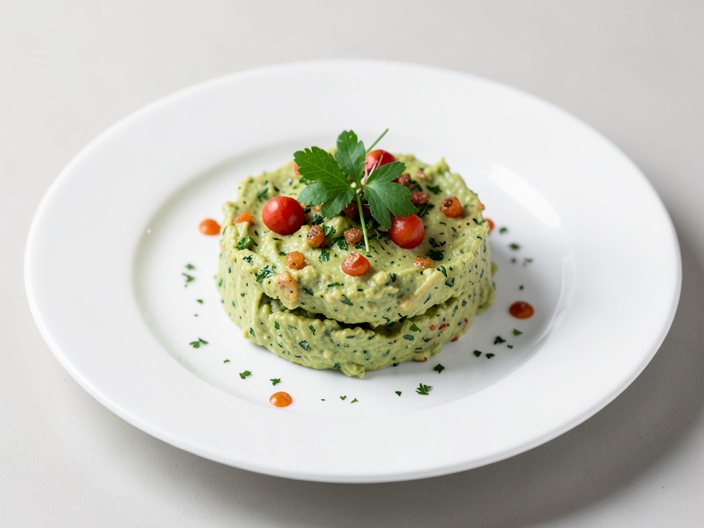 Salsa de Aguacate y Wasabi Picante