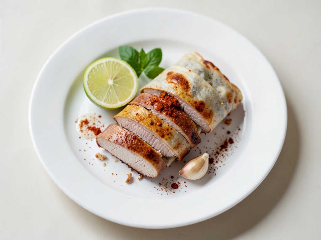 Wrap de pollo picante