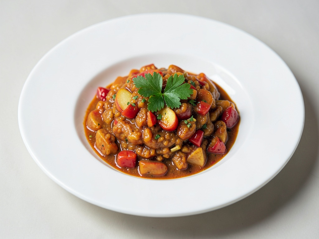Chutney de manzana picante