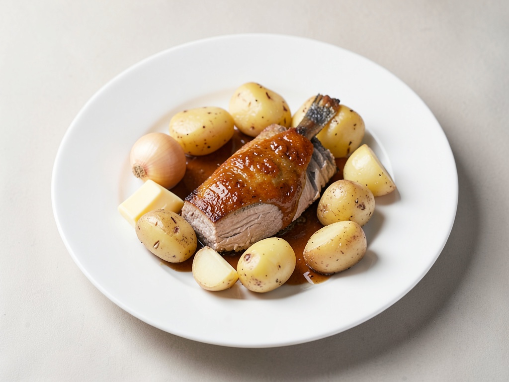 Merluzzo al forno con patate