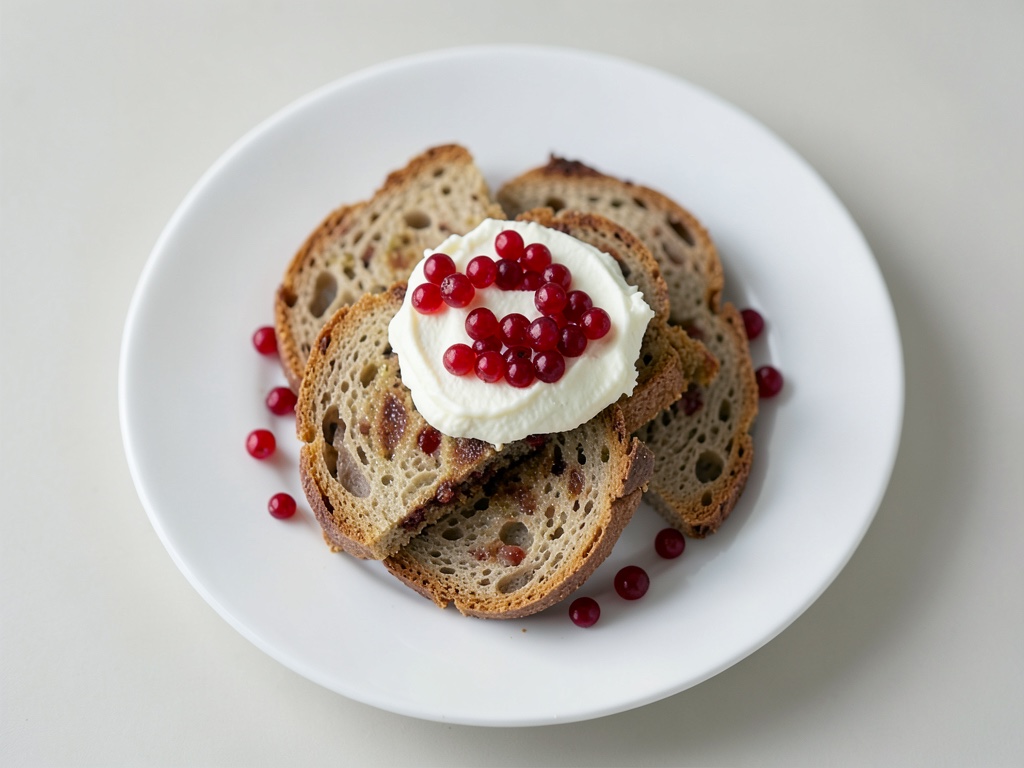 Mascarpone-Heidelbeer-Schichtdessert